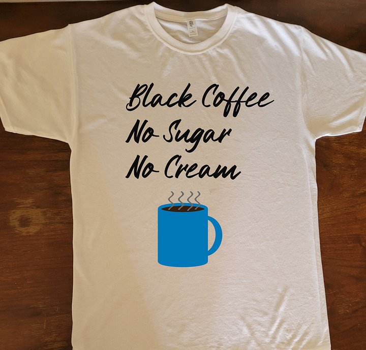 Black Coffee T shirt product image (1)