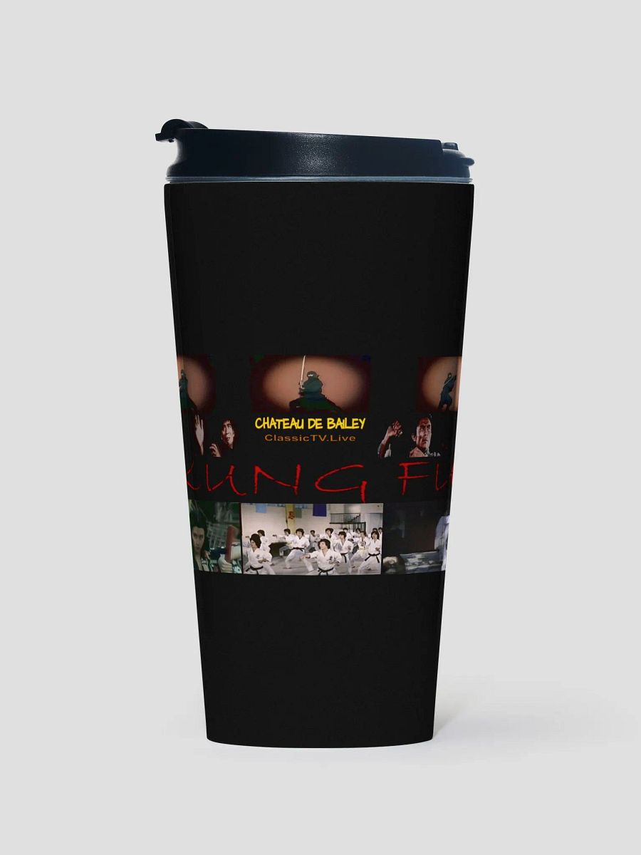 "Turbid" Kung Fu Collage Stainless Steel Travel Mug product image (1)