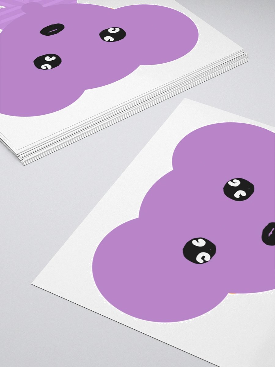 Lilac Orienbeavis Sticker product image (7)