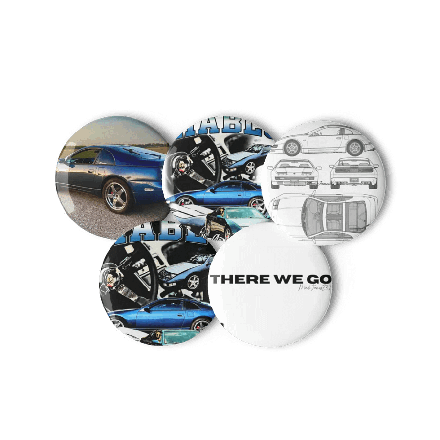 300zx/There We Go Pins product image (11)