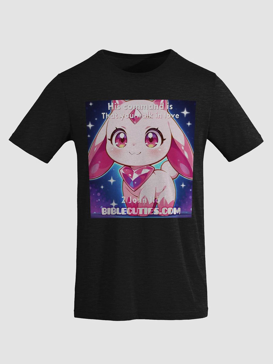Bible Cutie Nessa - His command is that you walk in love T Shirt product image (3)