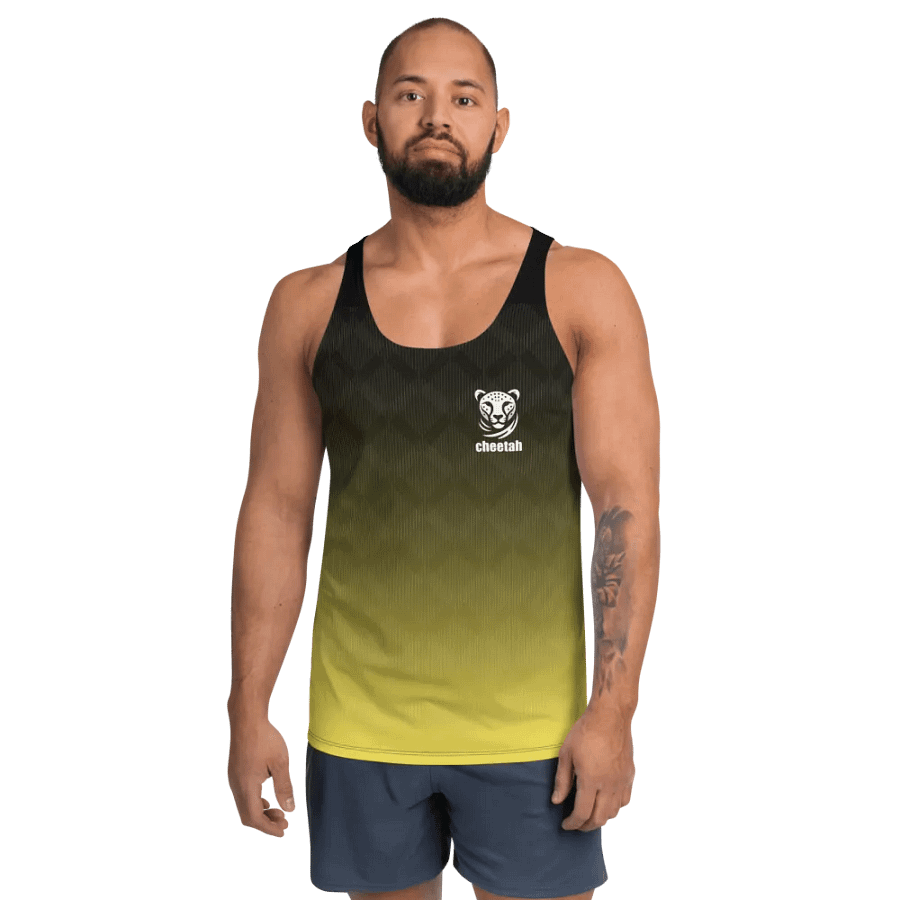 yellow wave tanktop product image (1)