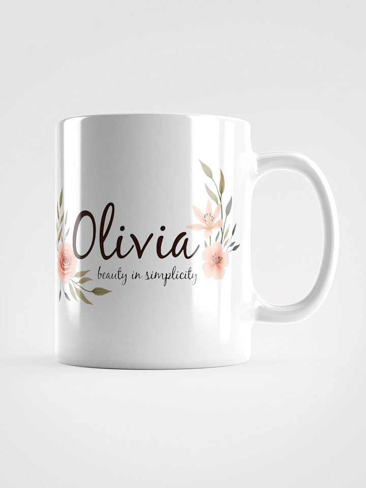 Olivia Mug: Celebrate Beauty in Simplicity with Personalized Elegance product image (1)