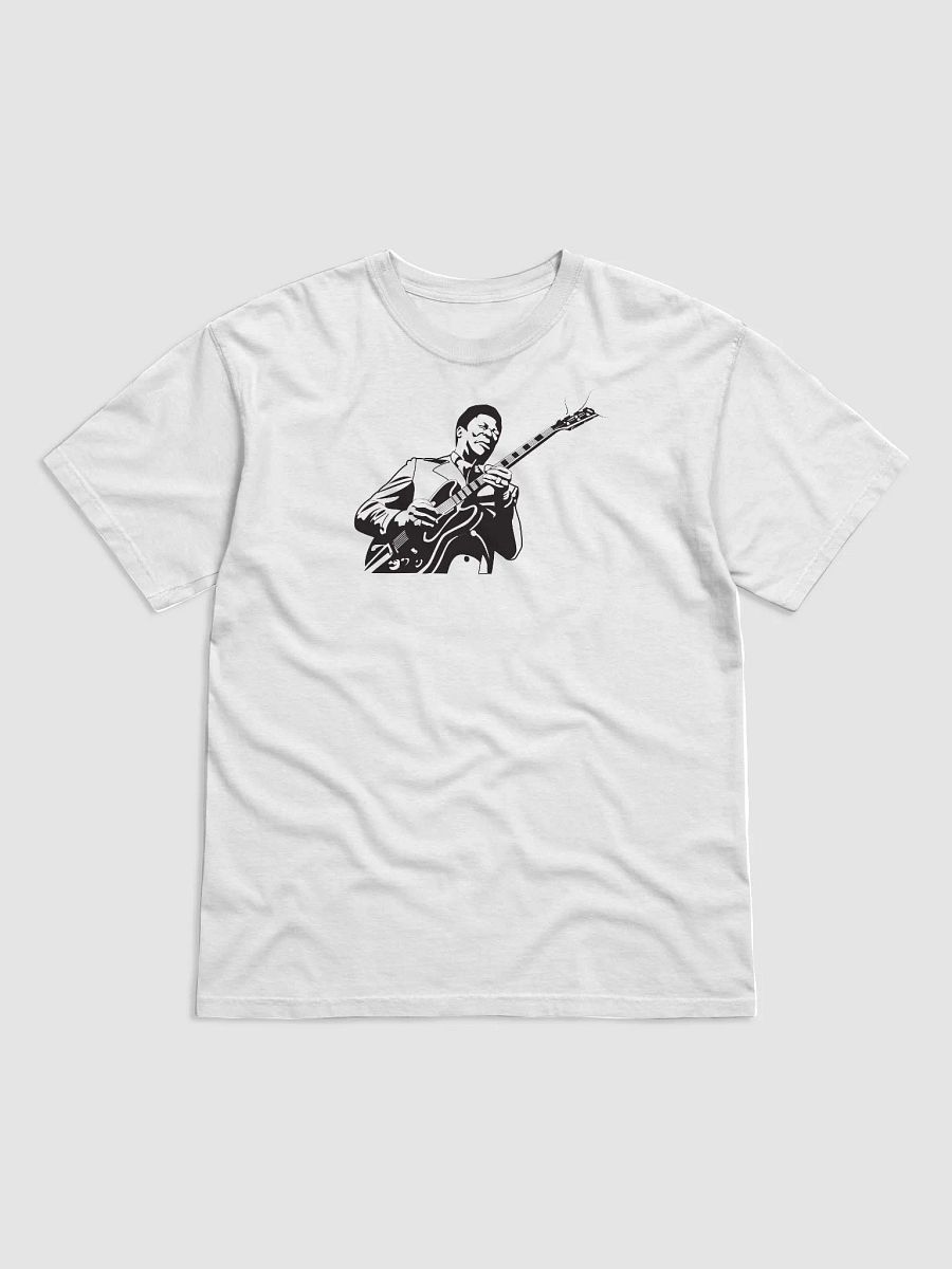 Feel the Blues with our BB King Guitar T-Shirt: A Nostalgic Ode to Music History and Vintage Style! Essential T-Shirt for women men product image (1)