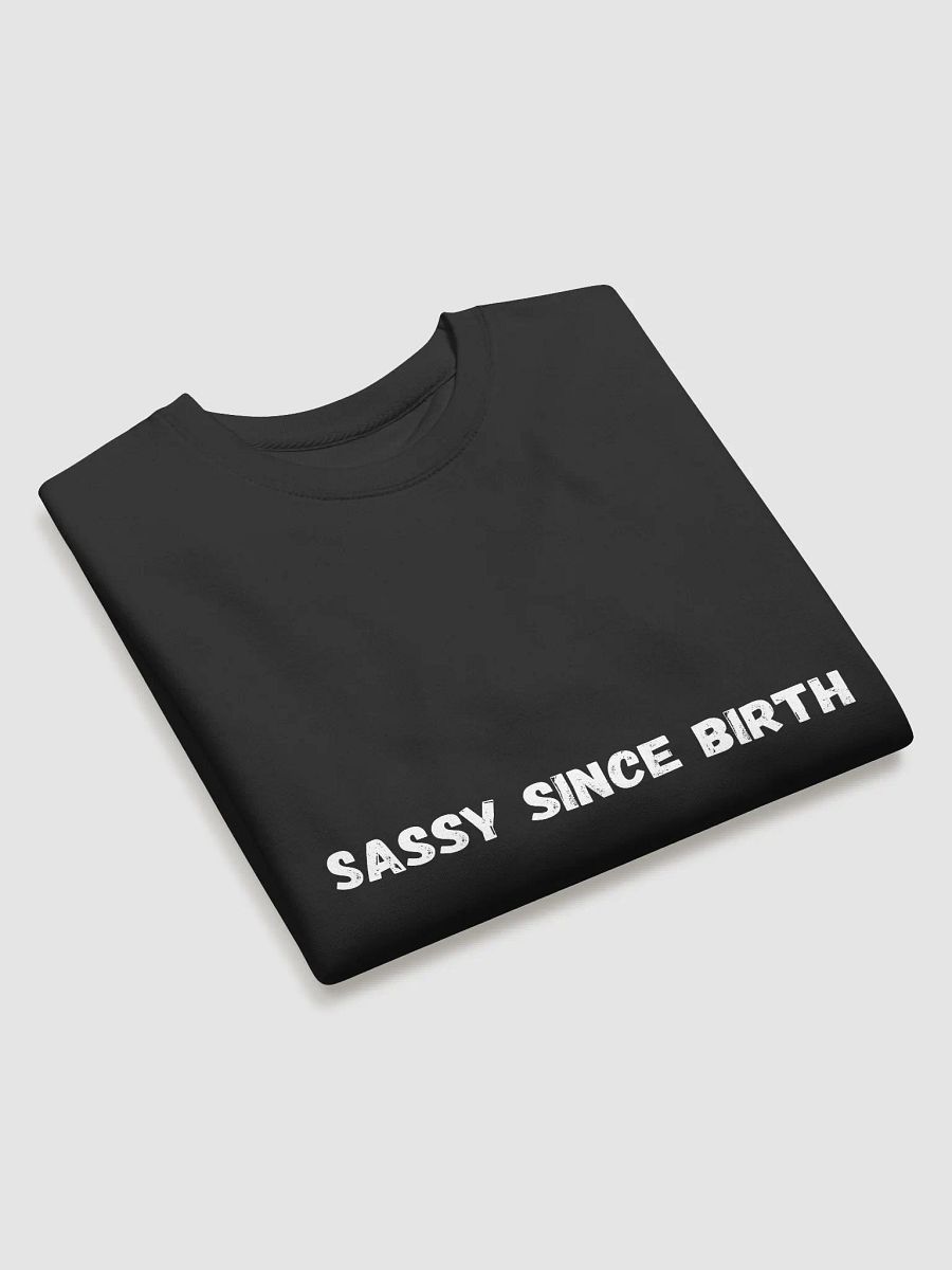 Sassy Since Birth - Stylish and Sassy Back to School Sweatshirts product image (3)