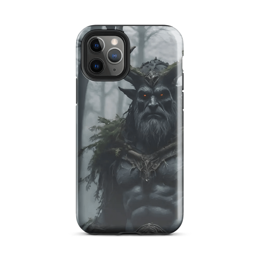 Tough Phone Case for iPhone® - Dark Mythical Ancient Forest Guardian product image (2)