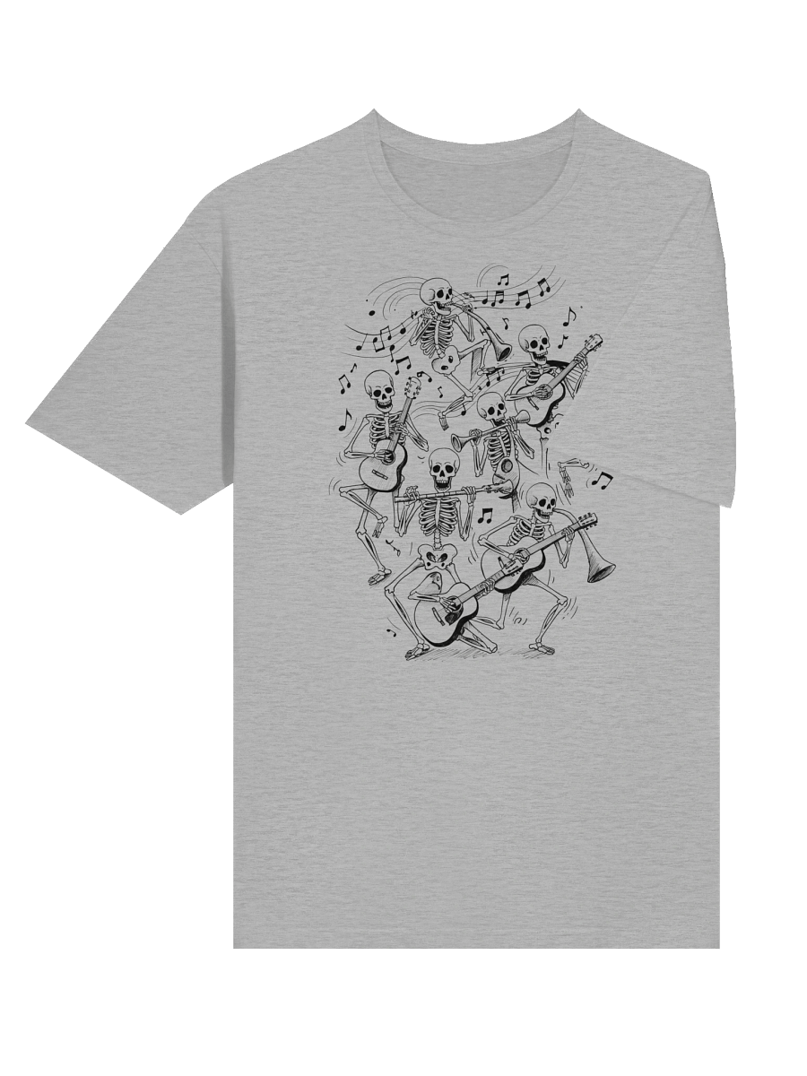 Skeleton Symphony Unisex T-Shirt product image (11)