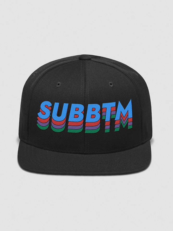SUBBTM Color Text Snapback Hat product image (6)