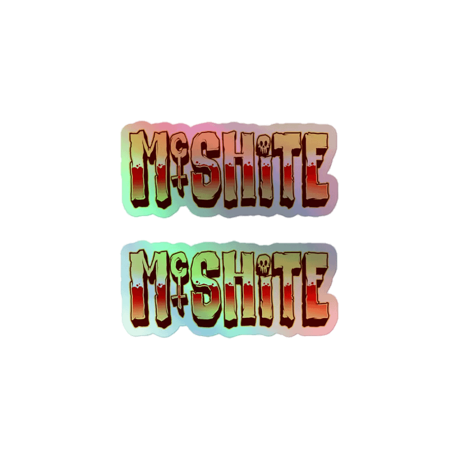Double McShite Sticker set product image (1)