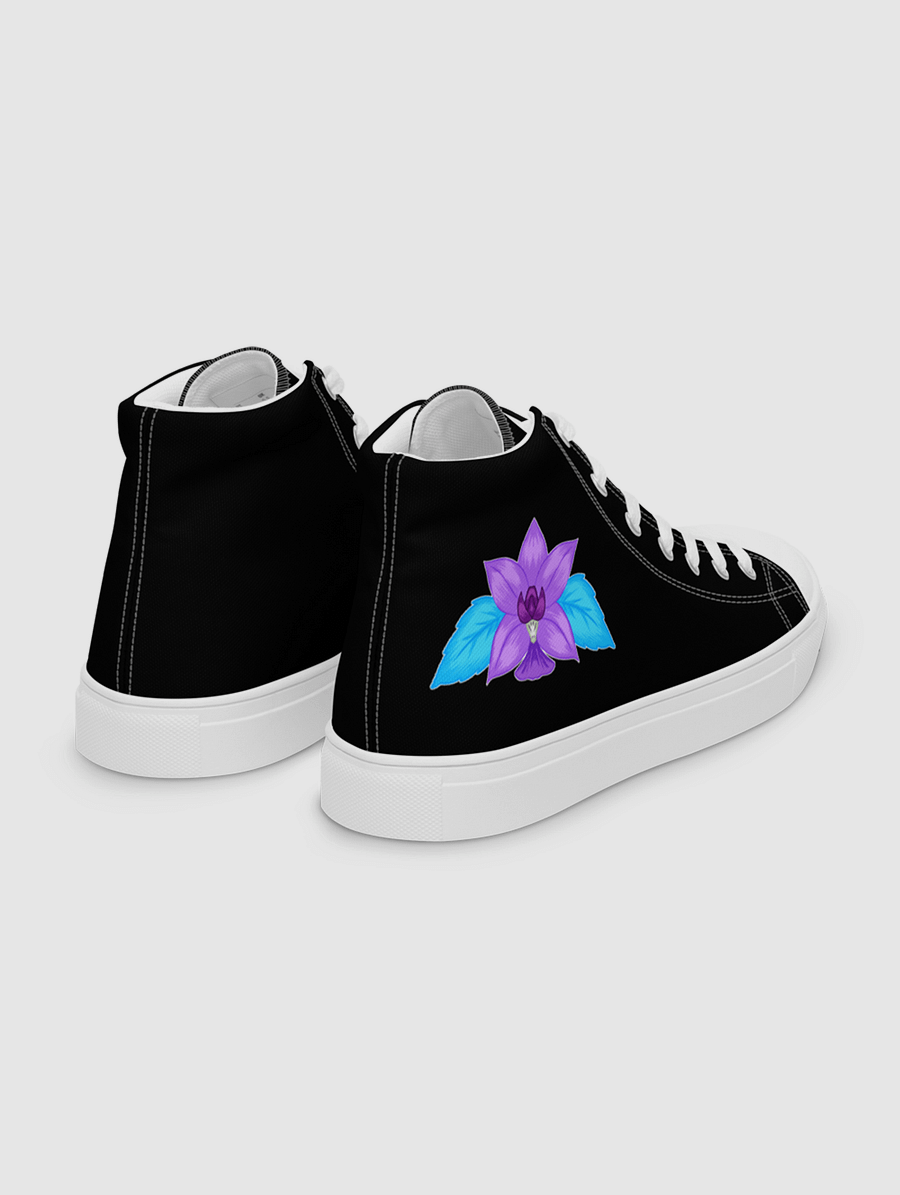 Women’s high top canvas flower shoes! product image (8)