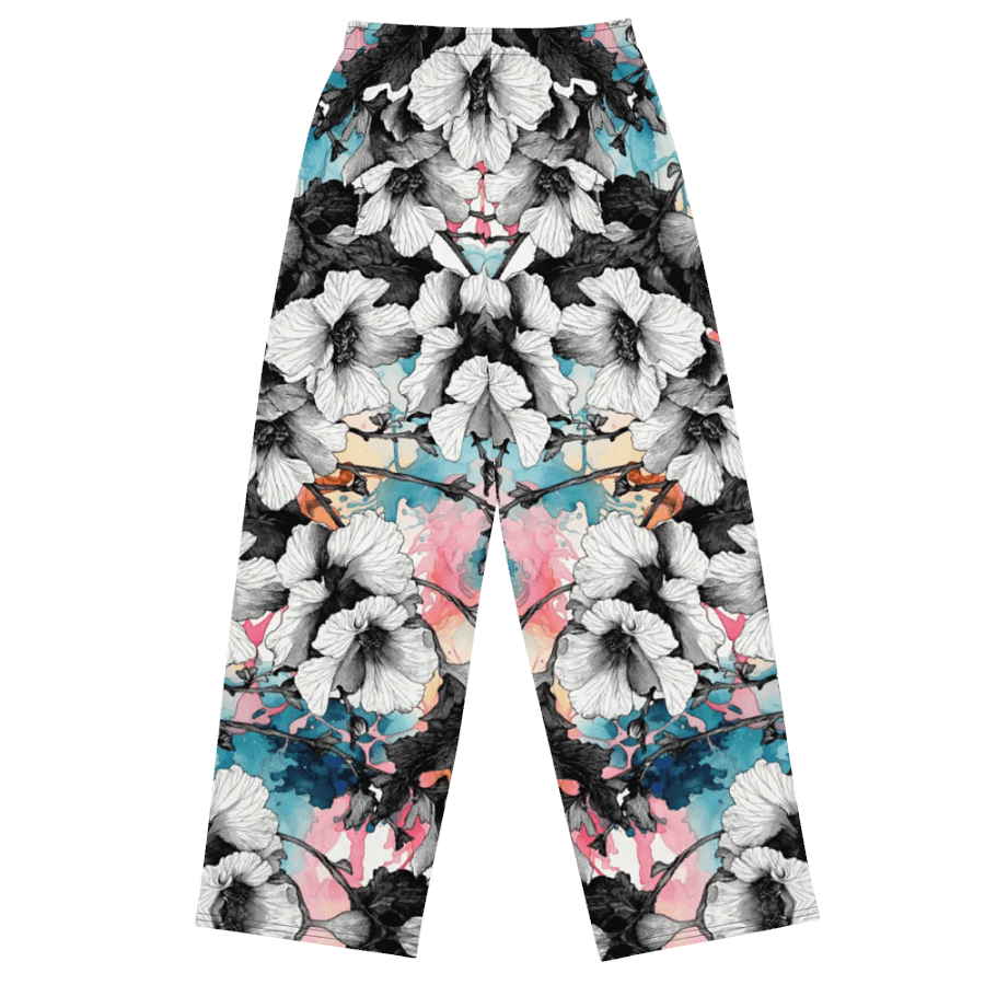 Symmetry Blooms Wide-Leg Pants product image (2)
