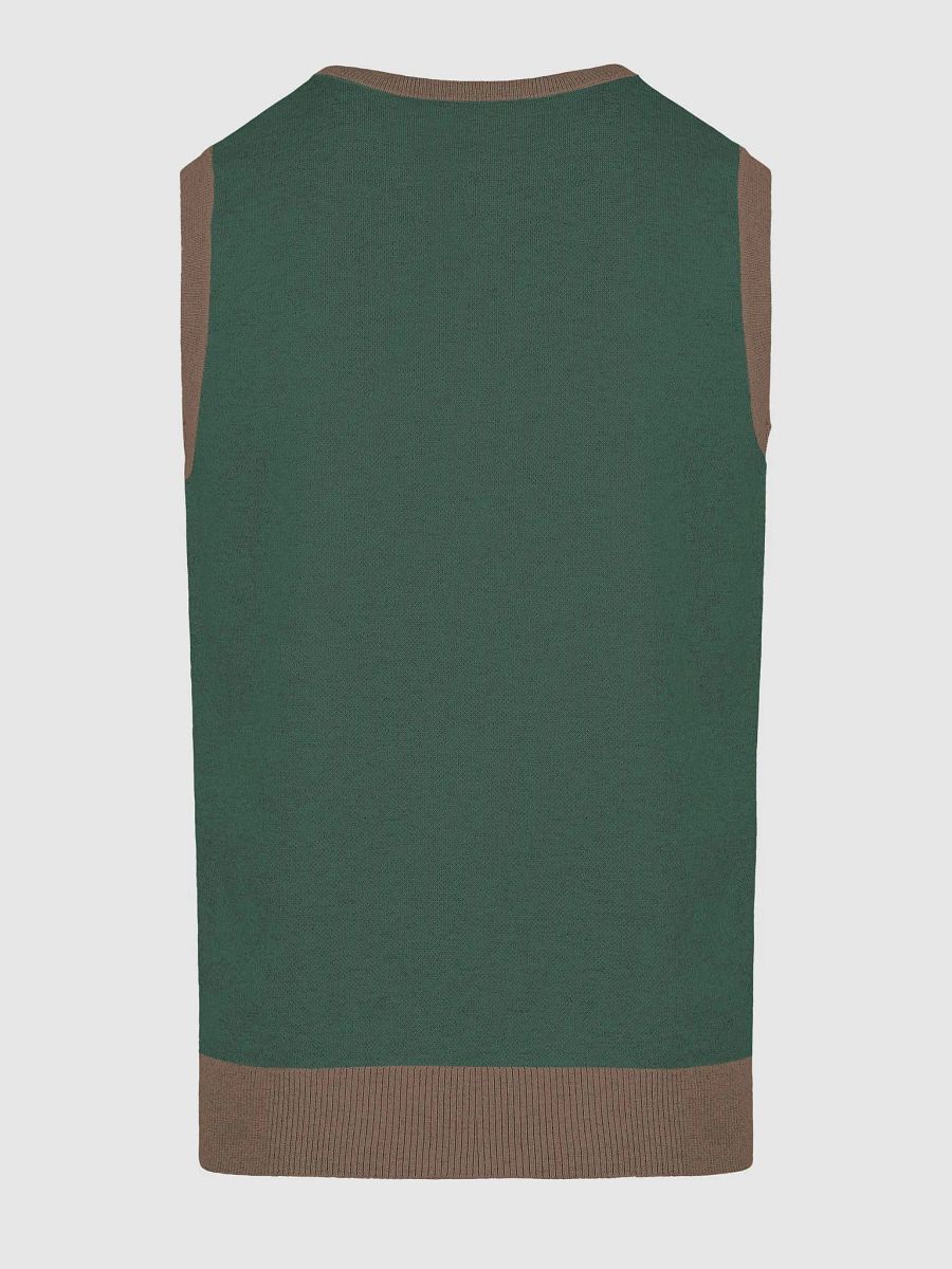 Green Holiday Vest product image (16)