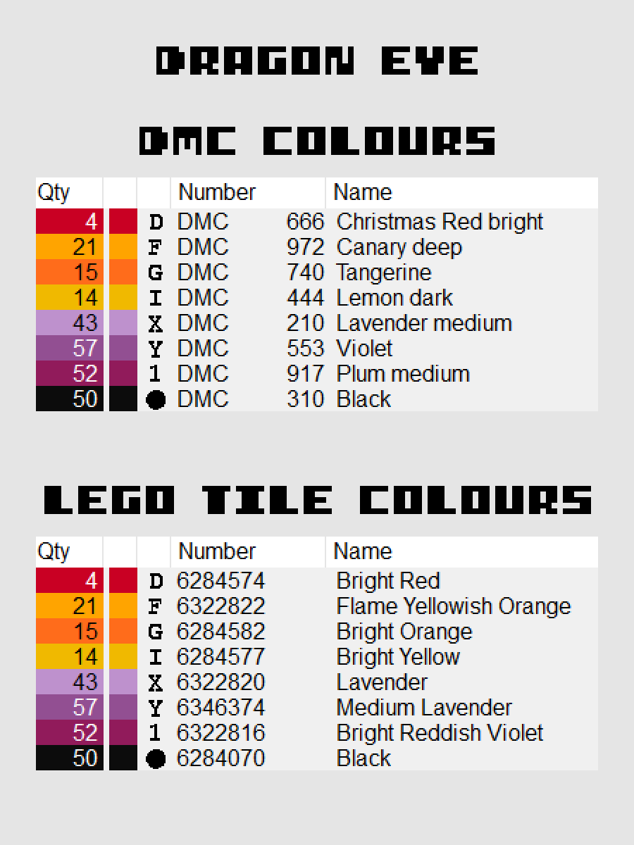 Dragon Eye Pixel Art product image (4)