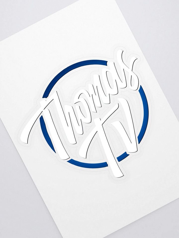 ThomasTV Logo Sticker product image (2)
