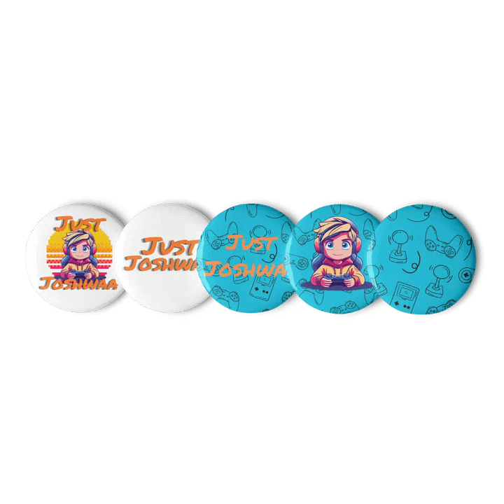JustJoshwaa Pin Badges product image (1)