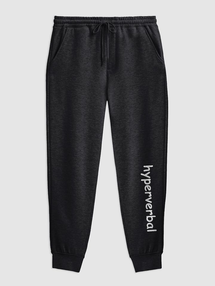 hyperverbal (comic sans) printed midweight joggers product image (1)