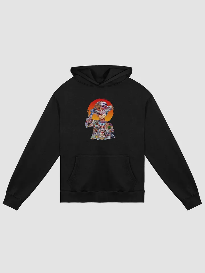 Luffy Sun God Hoodie product image (2)