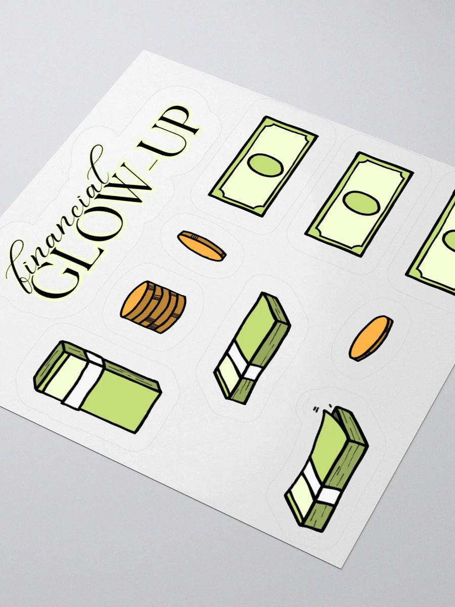Financial Glow-Up Sticker Set product image (10)