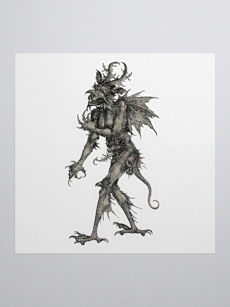 Master LCz 5.5" x 5.5" Devil Sticker