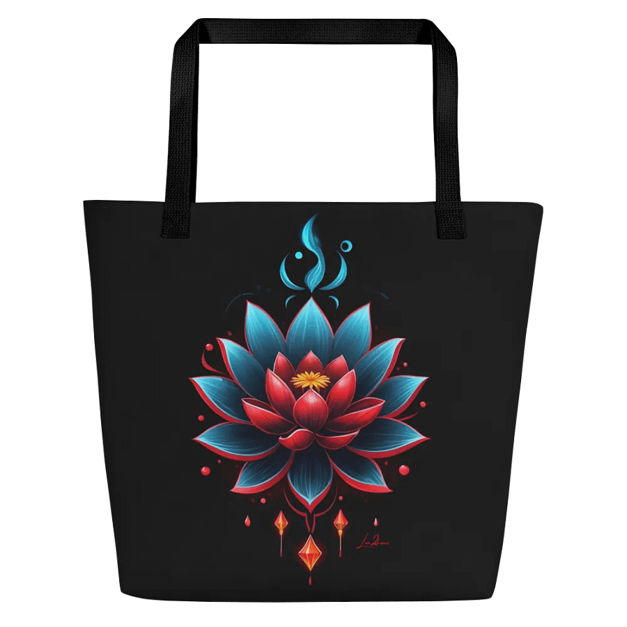 Mystical Lotus Symphony Tote product image (3)