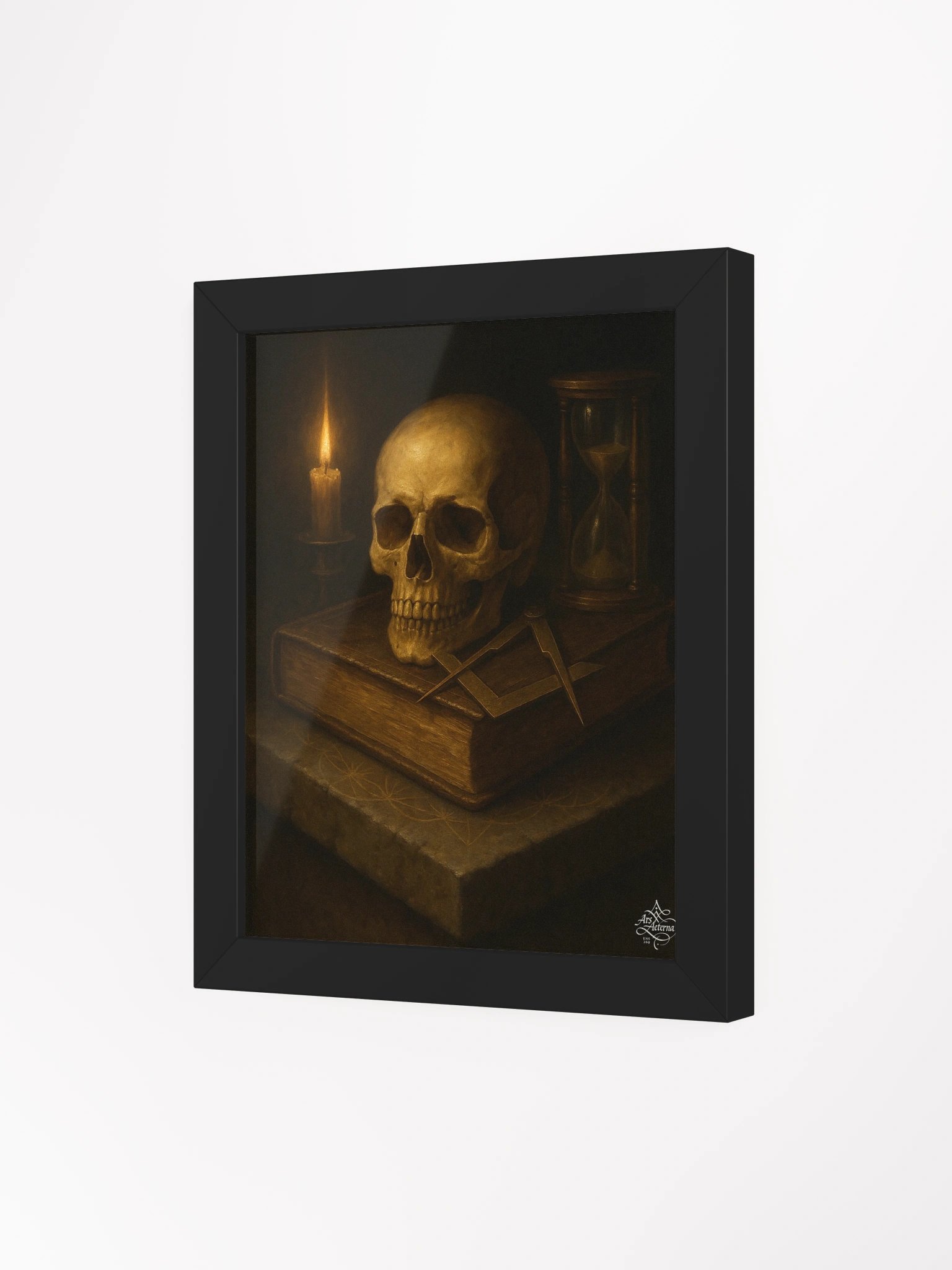 Memento Mori – Framed Matte Print product image (3)