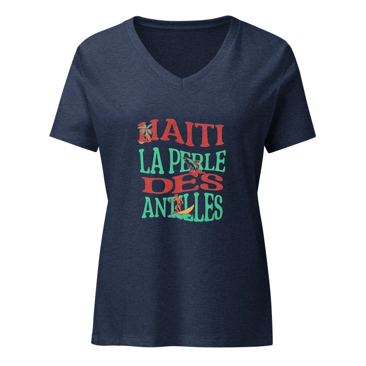 La Perle des Antilles Women Relaxed V-Neck Tee product image (2)