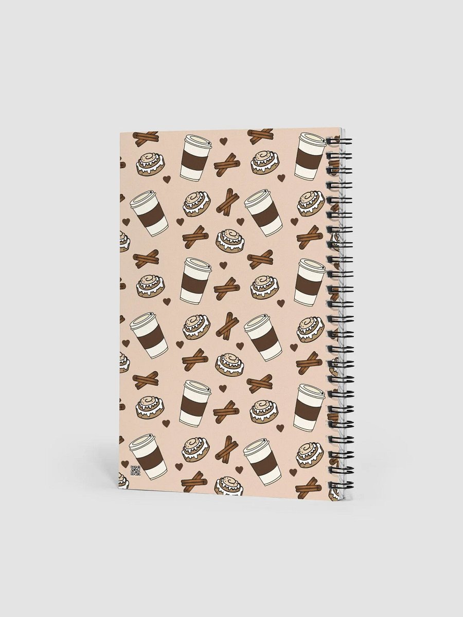 Caffeine & Sweet Treats Spiral Notebook product image (3)