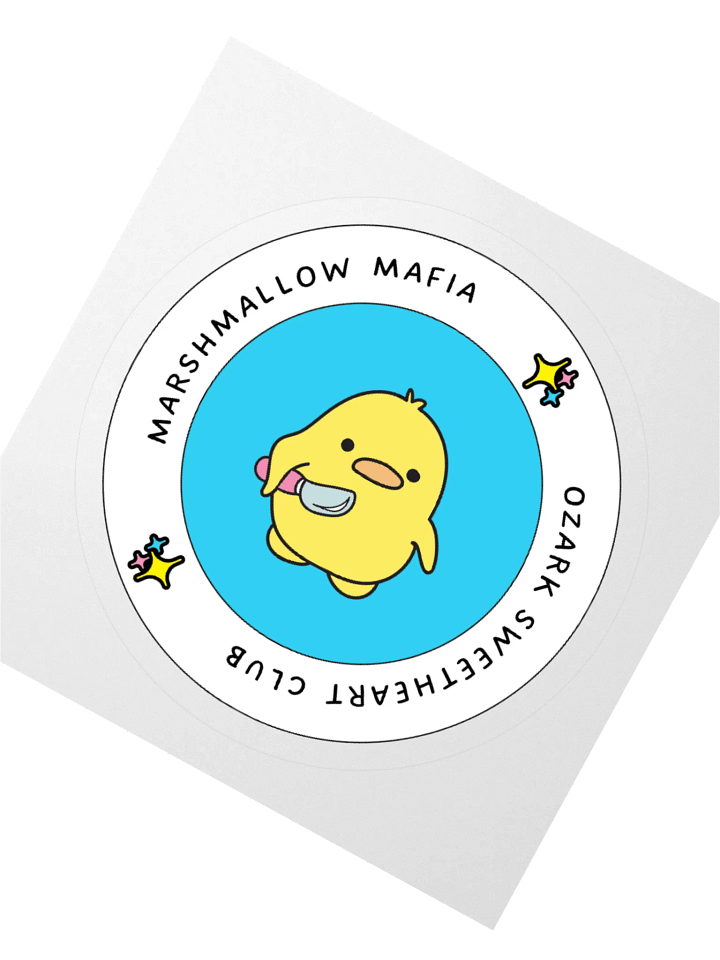 Marshmallow Mafia Stickers product image (2)