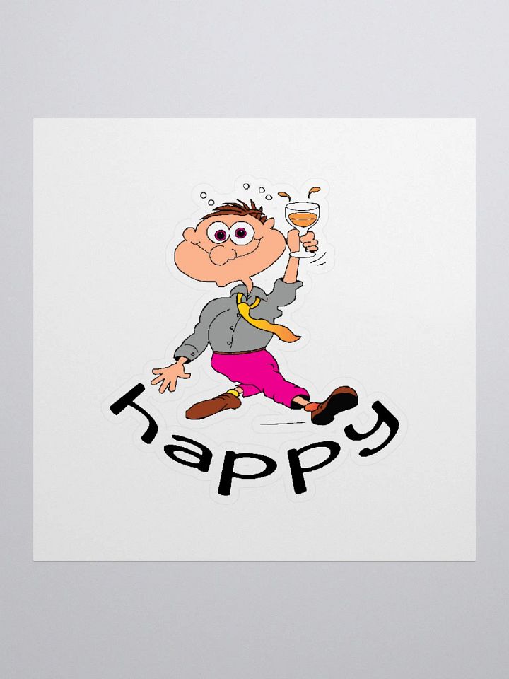 Jubilant Cartoon Celebration Stickers product image (1)
