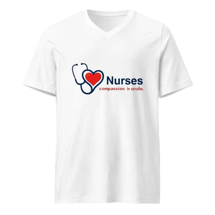 Compassion in Scrubs Heart Logo T-Shirt product image (1)