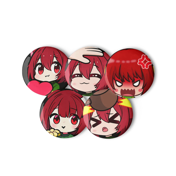 Legacy Neko Cyn - Emote Button Pins product image (2)