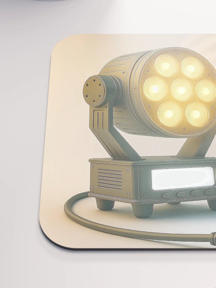 Theatrically Jerry: "Amber Ray's" Moving Head Wash Light Mouse Pad product image (6)