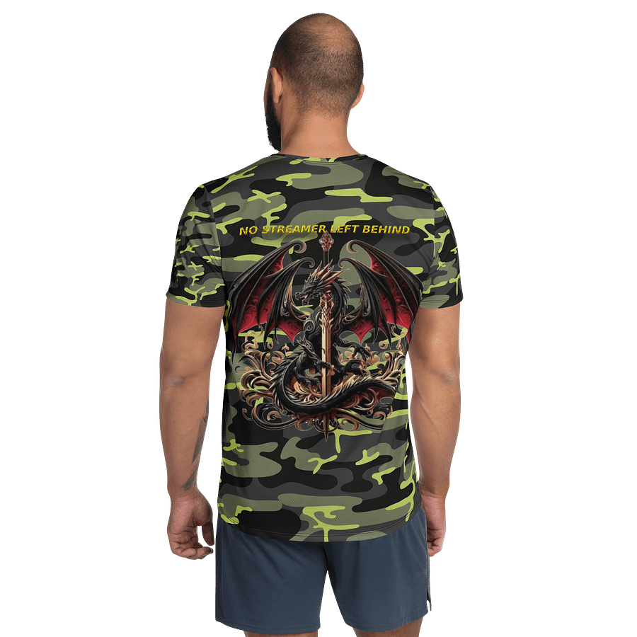 Golden Dragon Camo NSLB Athletic T-Shirt product image (2)