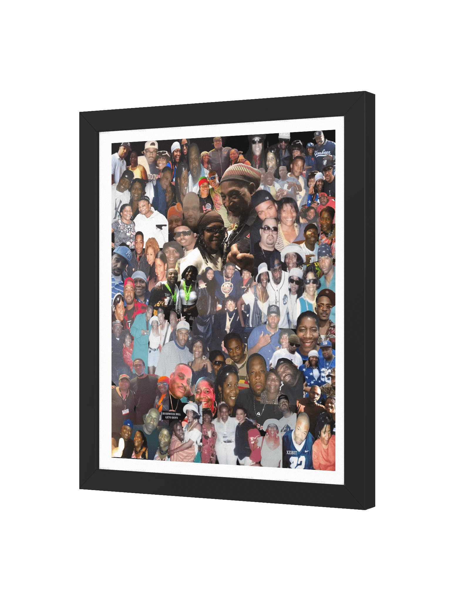 Hip Hop Icons Wood Framed Matte Poster product image (2)