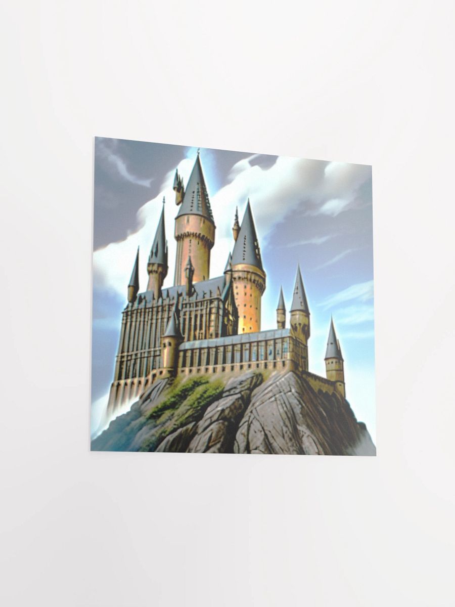 Castle Cliffside Fantasy Poster product image (15)