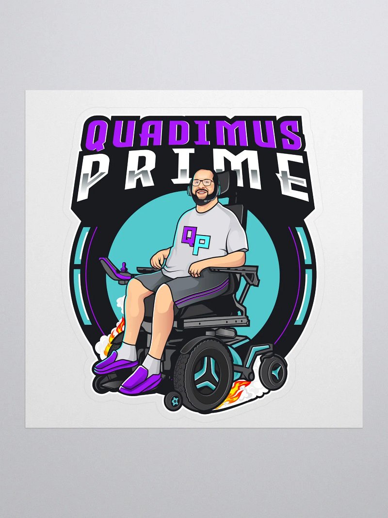 3 inch sticker + size is 4 inch