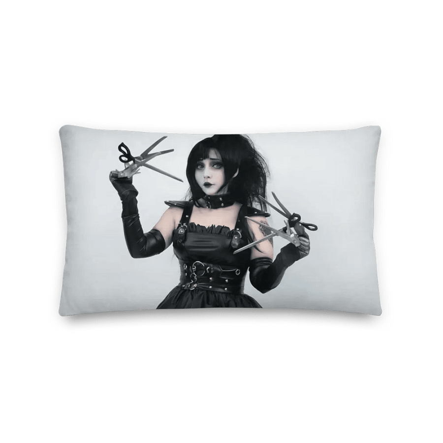 Edward Scissorhands Premium Pillow - Cosplayer: JuicyJinxs product image (2)