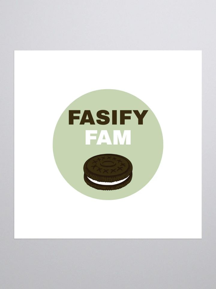 Fasify Fam Sticker product image (1)