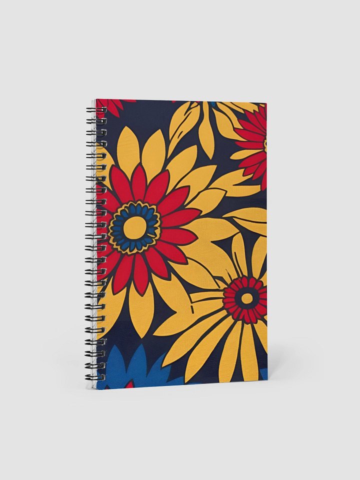 Midnight Blossom Spiral Notebook product image (1)