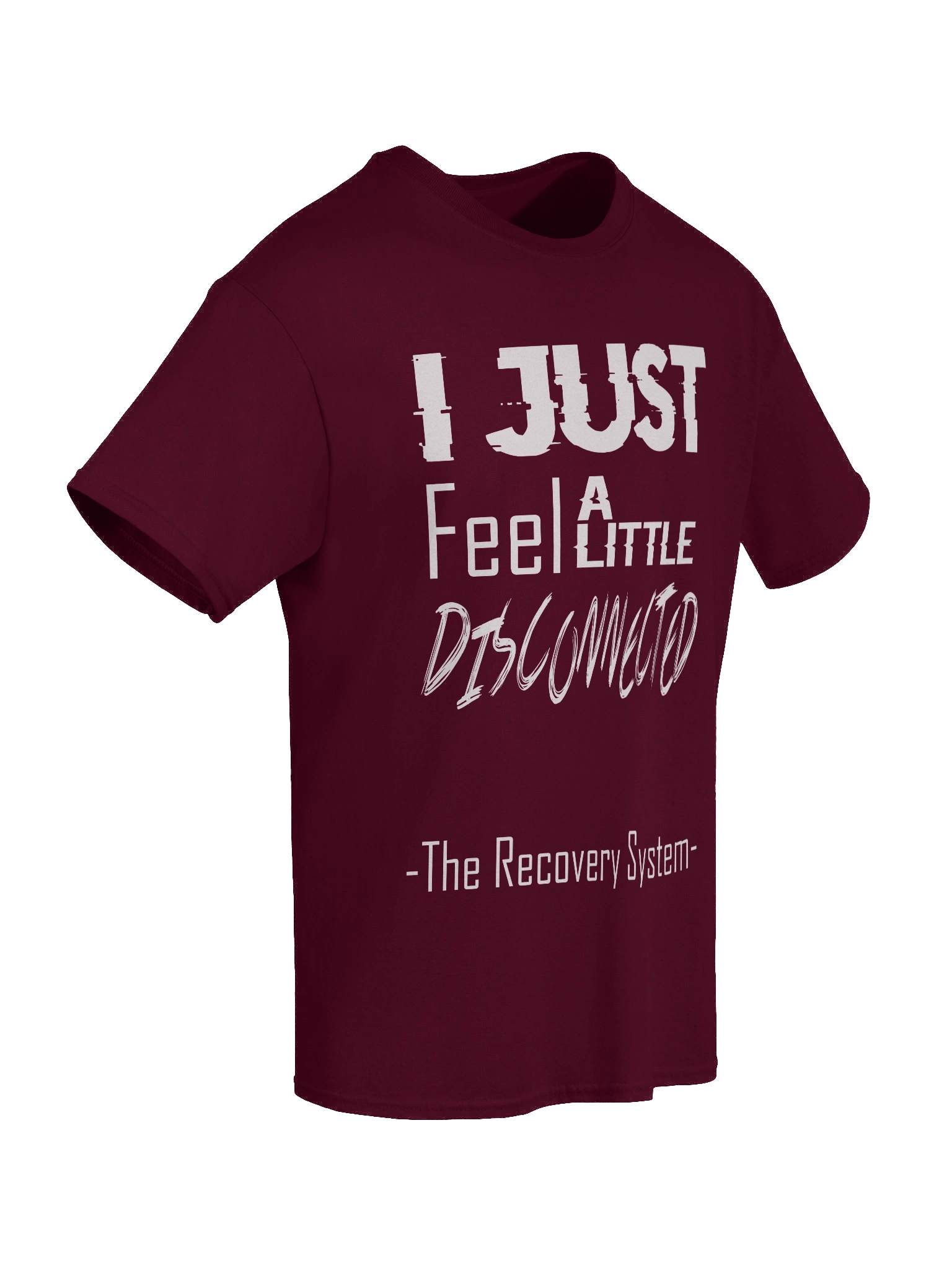 Disconnected Lyrics Maroon Tee product image (8)