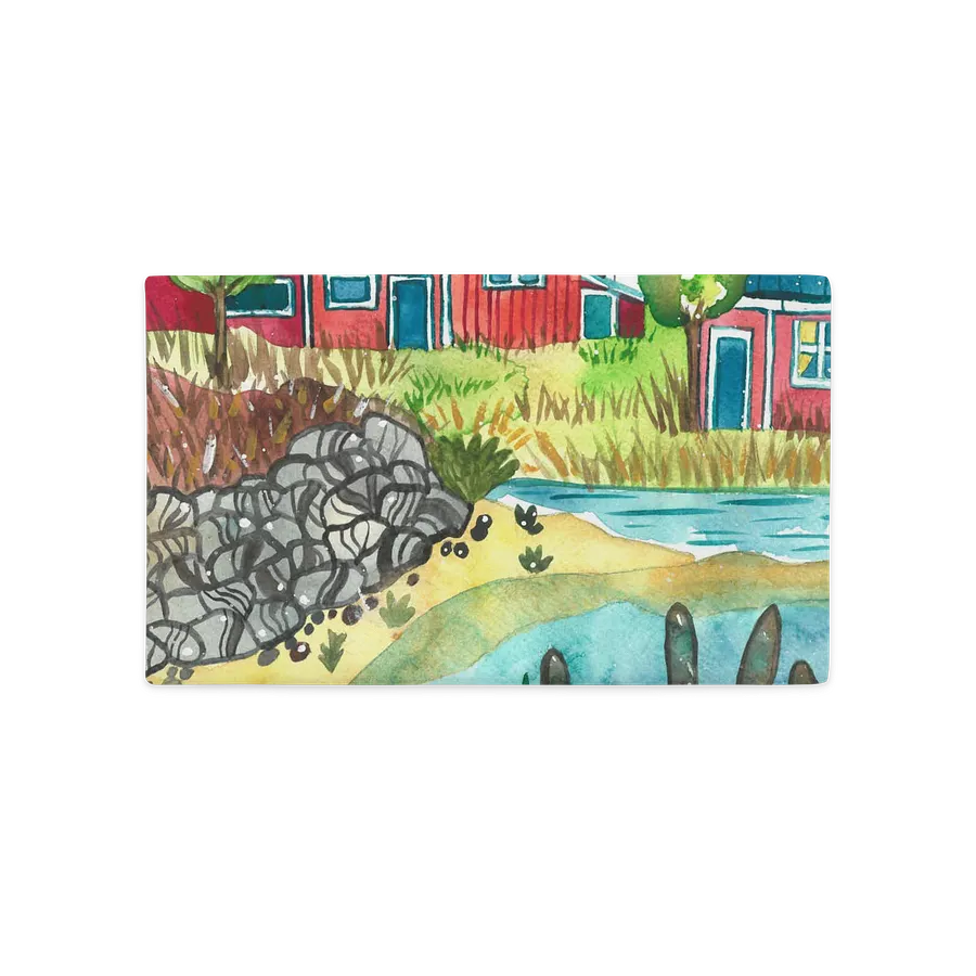Fishing Village Pillow Case product image (5)