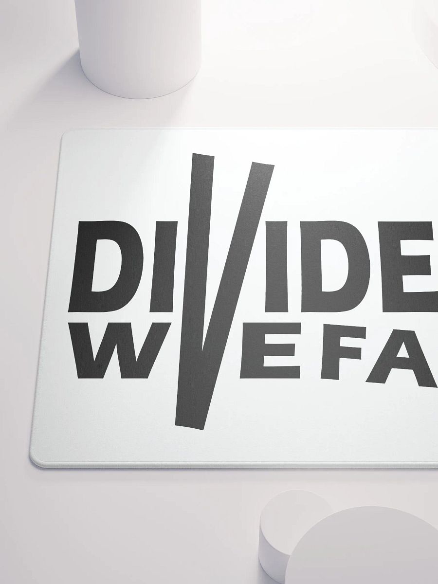 Divided We Fall - Black - Gaming Mouse Pad product image (6)