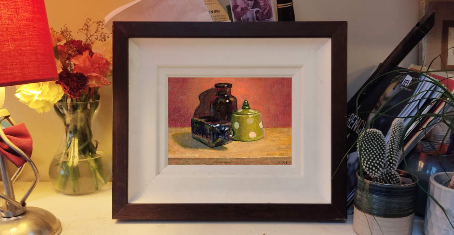 241122 Glazing Study. Original Study Artwork. product image (2)