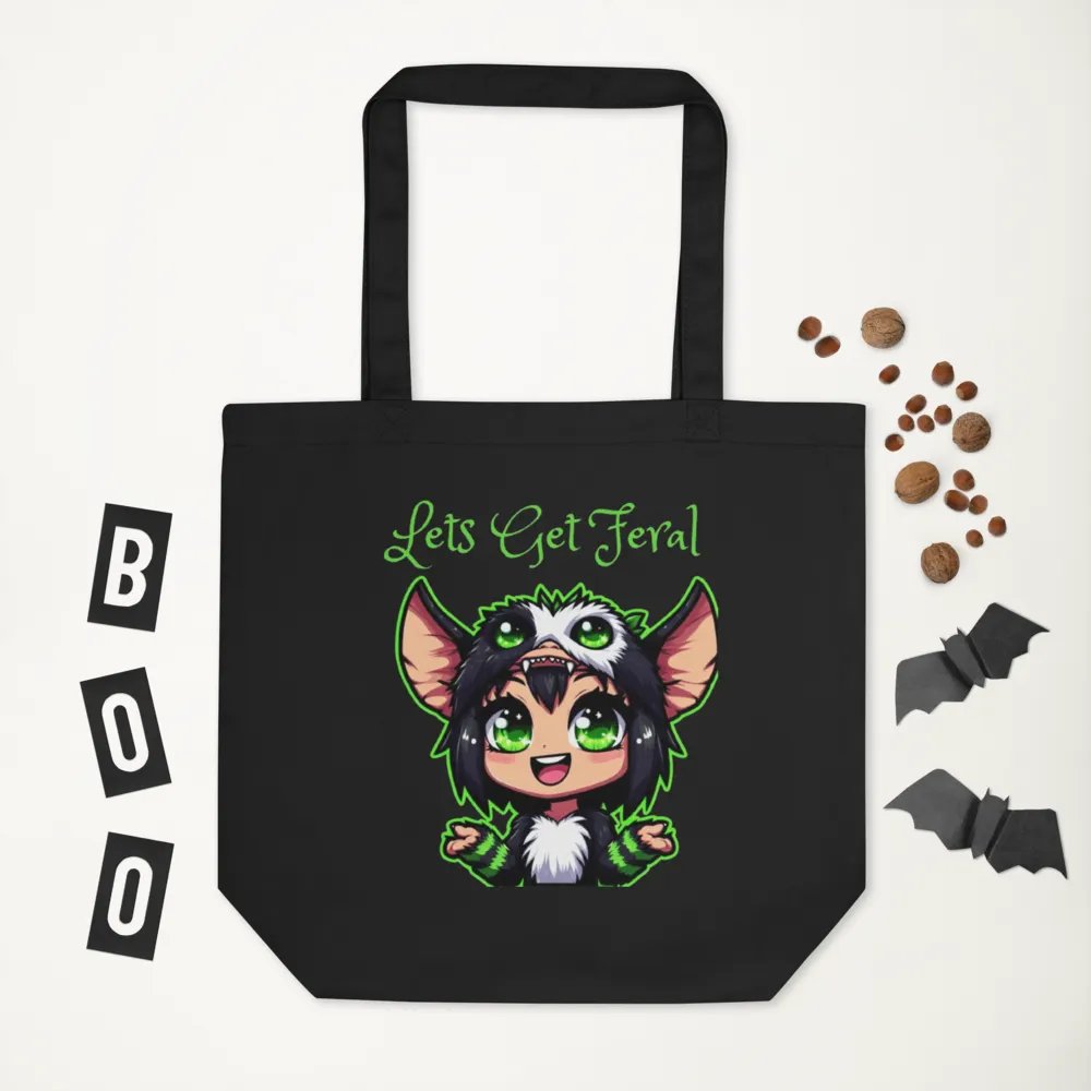 lets get feral eco friendly tote bag product image (3)