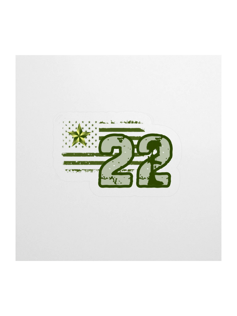GREEN STAR KISS CUT STICKER product image (3)