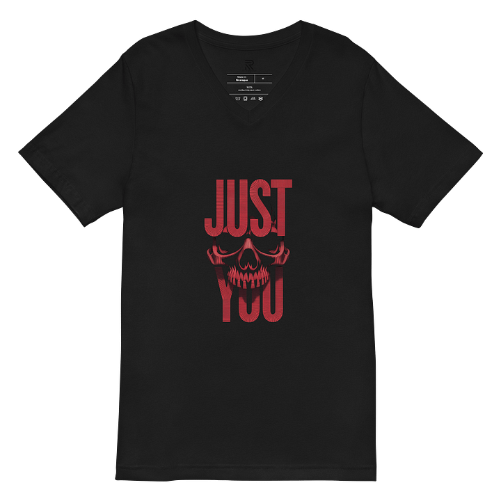 Rebel Skull V-Neck Tee product image (2)
