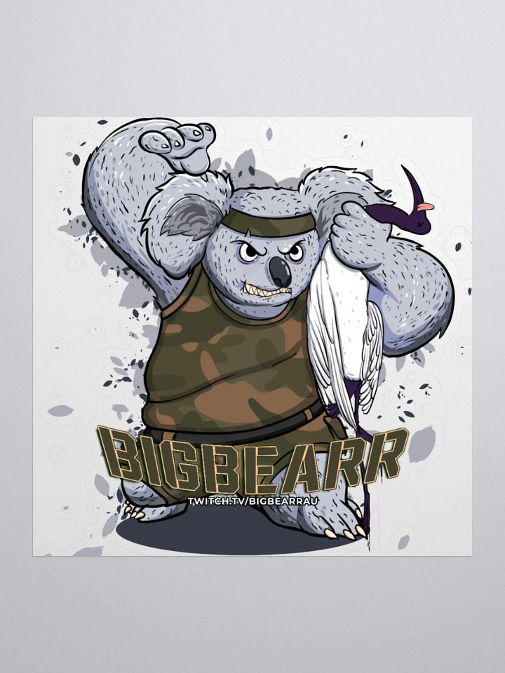 Camo Koala Sticker product image (2)