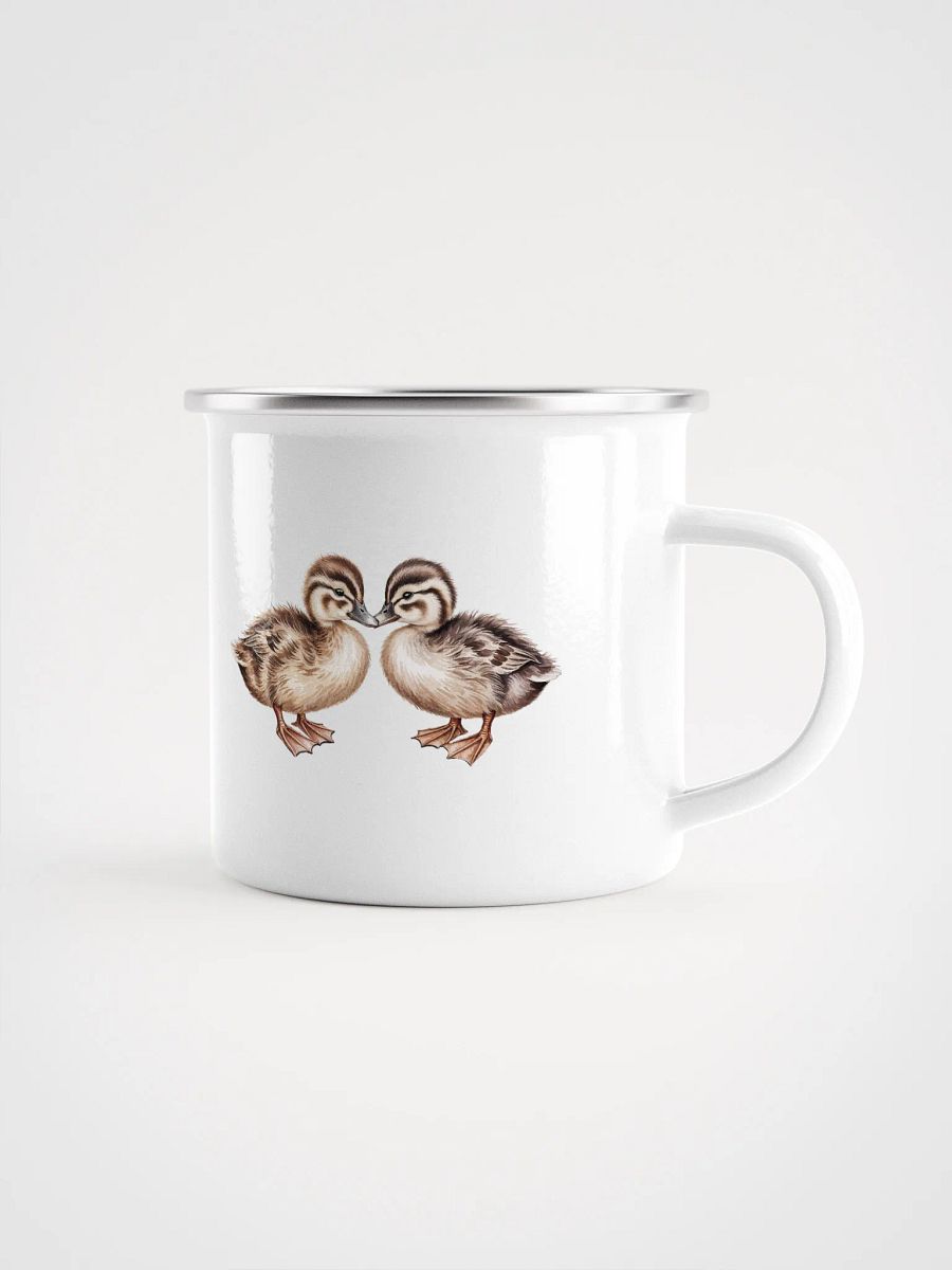 Symmetry of FluffY DUCKS Enamel Mug - Lieblingstasse mit Entchen product image (2)