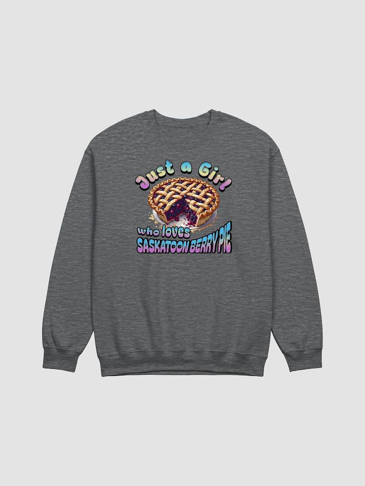 Just A Girl Who Loves Saskatoon Berry Pie Crewneck Sweatshirt product image (3)