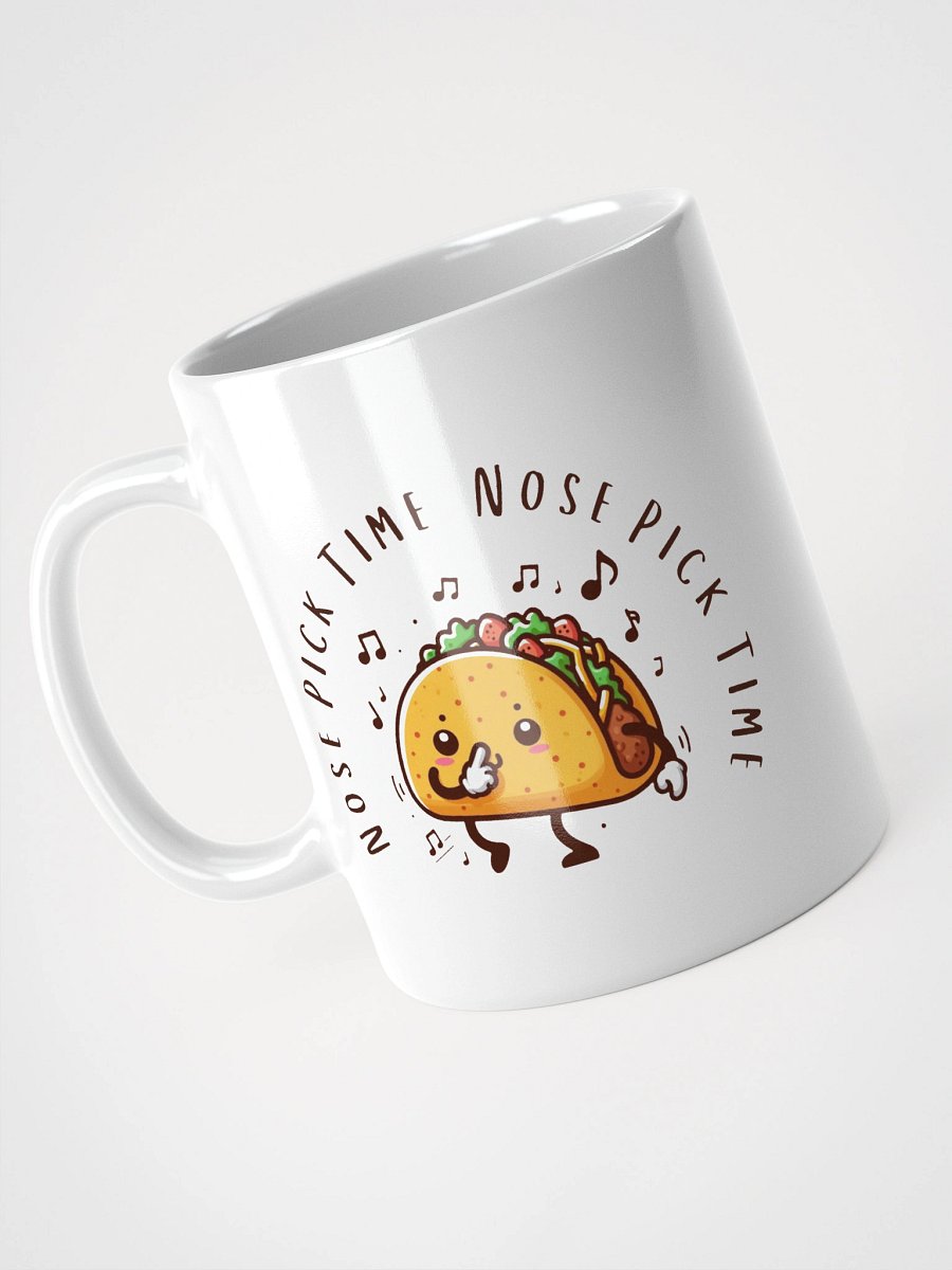 Nose Pick Time Taco Mug product image (3)